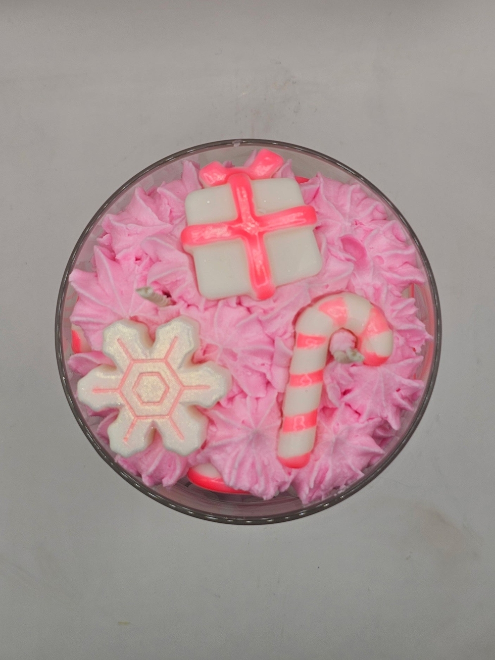 Pink Santa Candle - Picture 5 of 5